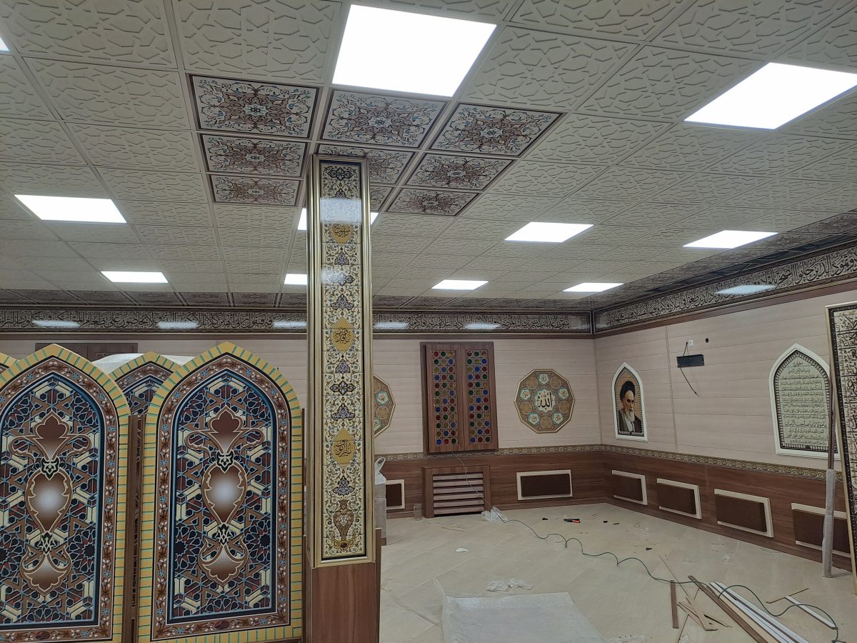 طراحی نمازخانه مدرسه